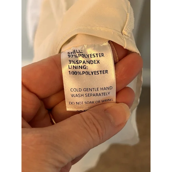 Petal and Pup Amarlee Maxi Dress Satin Size Small NWOT White - Picture 10 of 13